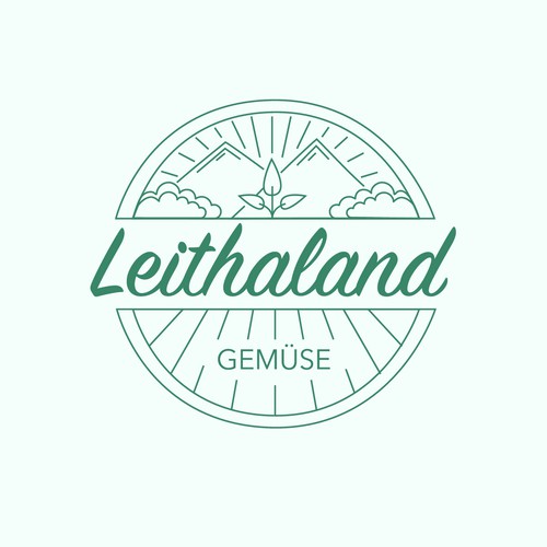 Logo for an agricultural enterprise focusing on regional vegetables