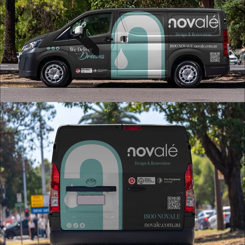 Novalé modern wrap design