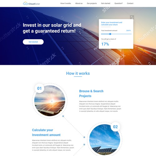 Landing Page Design