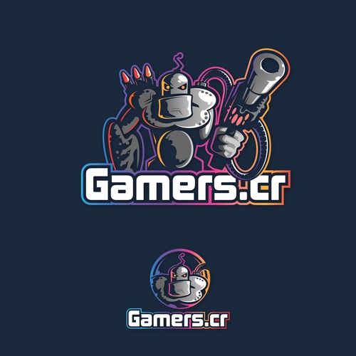 Battle Robot Gaming Logo 
