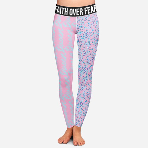 Feminine Grunge Leggings Design