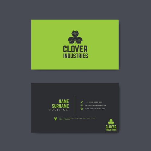 Clover Industries Logo Conception