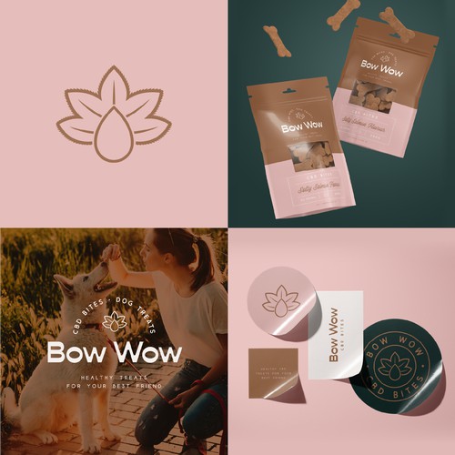 Bow Wow - CBD Bites - Logo Design & Branding