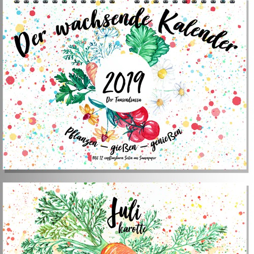  Plantable seasonal calendar