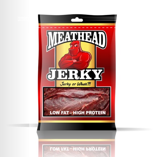 New logo for a Jerky food product company