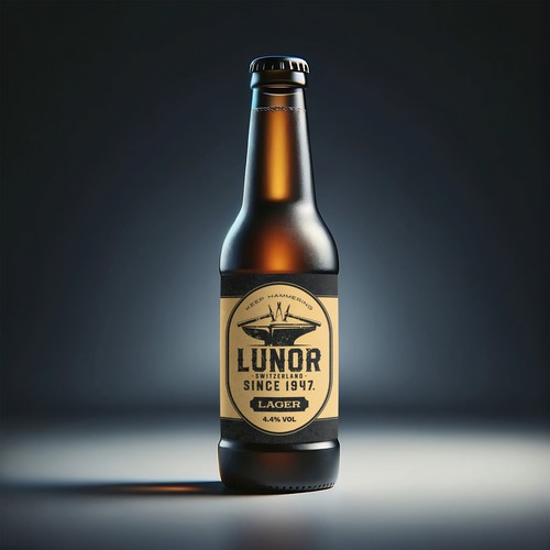 LUNOR - Beer Label Design
