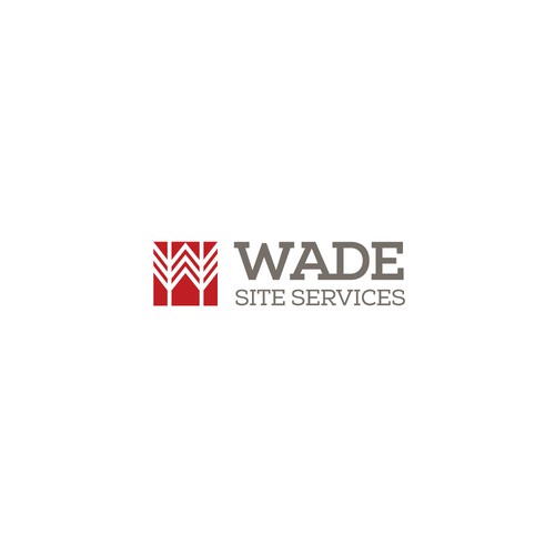 Concept for Wade Site Services, offering a variety of landscaping and environmental services