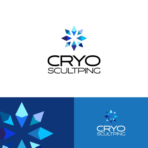 Logo design . CRYO sculpting