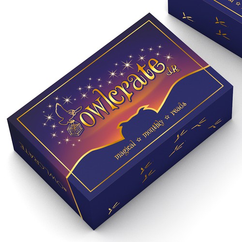 Eye-cathing box design for Owlcrate