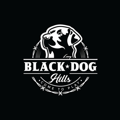 Logo for a private ranch