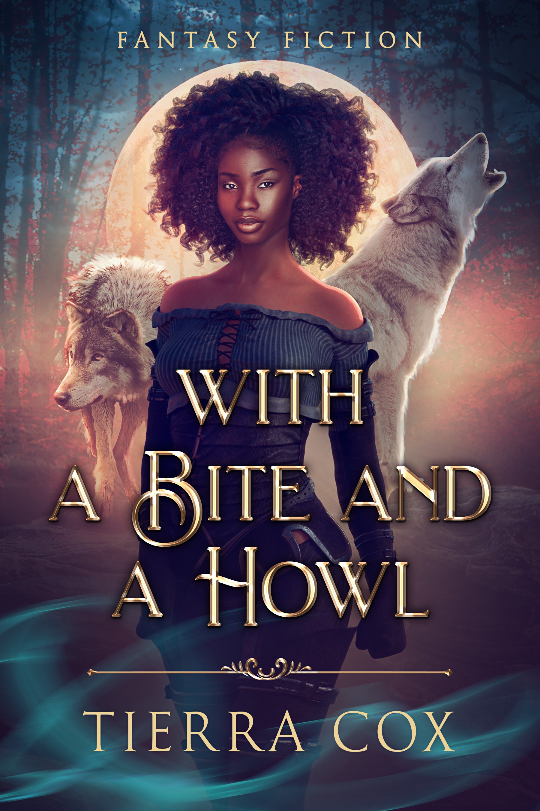 With A Bite and a Howl - A paranormal fiction cover