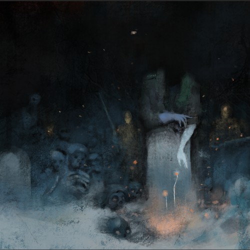 Ethereal Horror Novel Cover