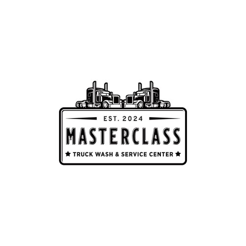 A bold logo for Truck Wash & Service Center