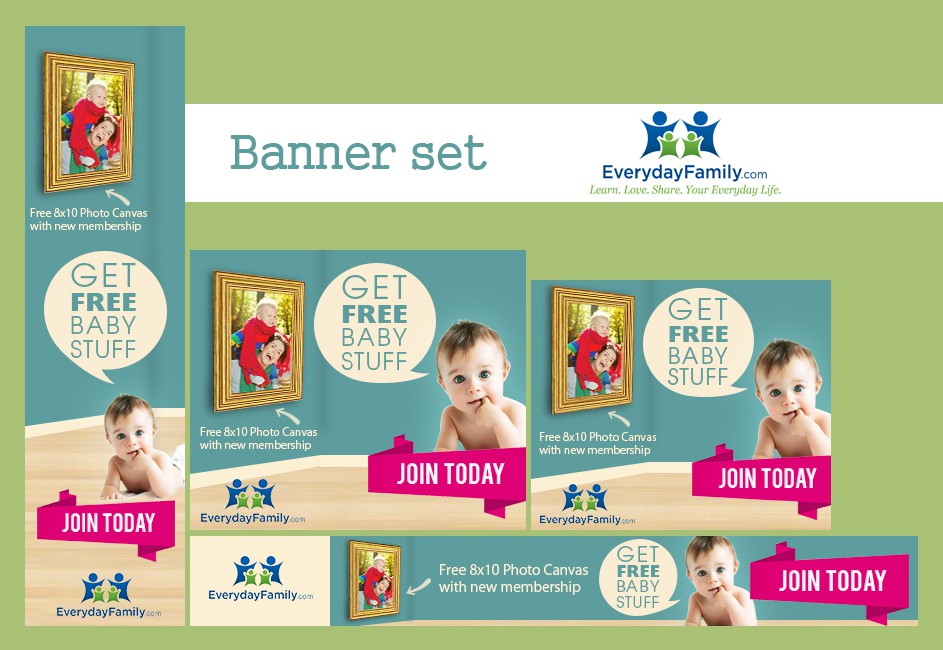 Help EverydayFamily.com with a new banner ad