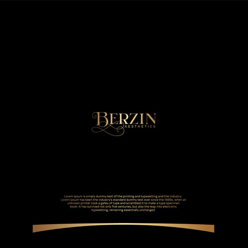 Design an elegant and upscale logo for a med spa
