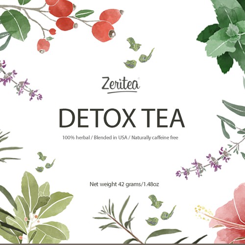 Label design for Zeritea