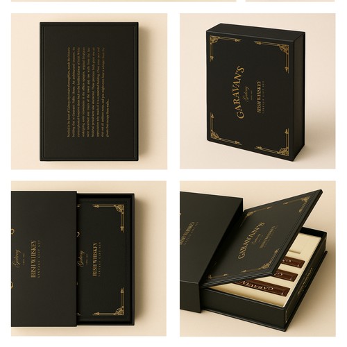 luxury whiskey gift set box