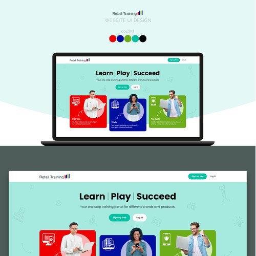 Home Page Design