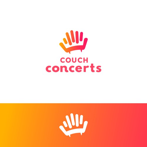 Logo for an app for private concerts