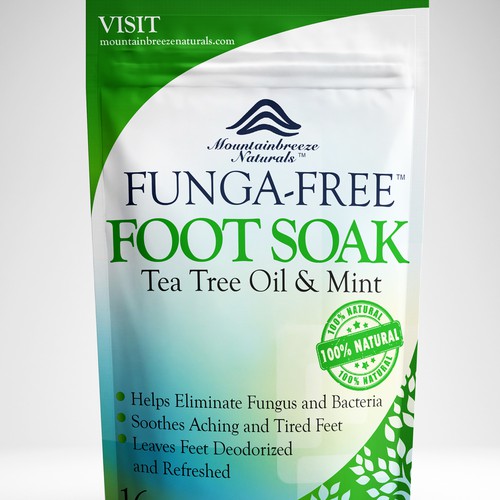 Label design for a wellness product
