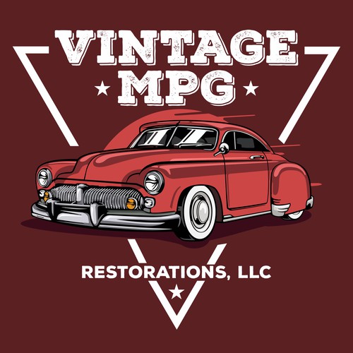 Vintage MPG Logo Design