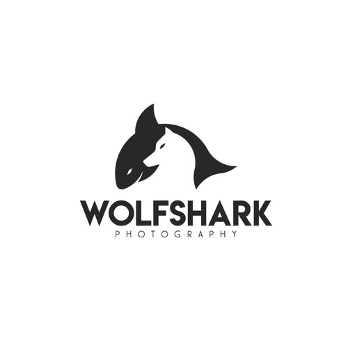 Wolfshark illustration for photography.