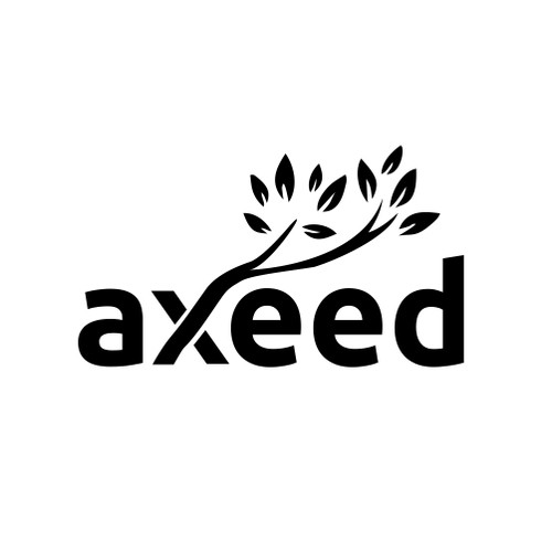 Nature theme logo for Axeed