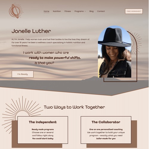 Jonelle Luther Website