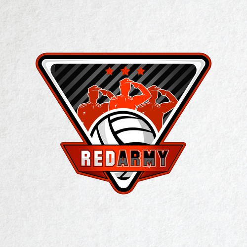 A new logo for a Sports Team - RED ARMY