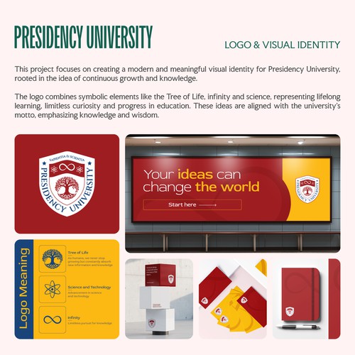 Presidency University Brand Identity Design