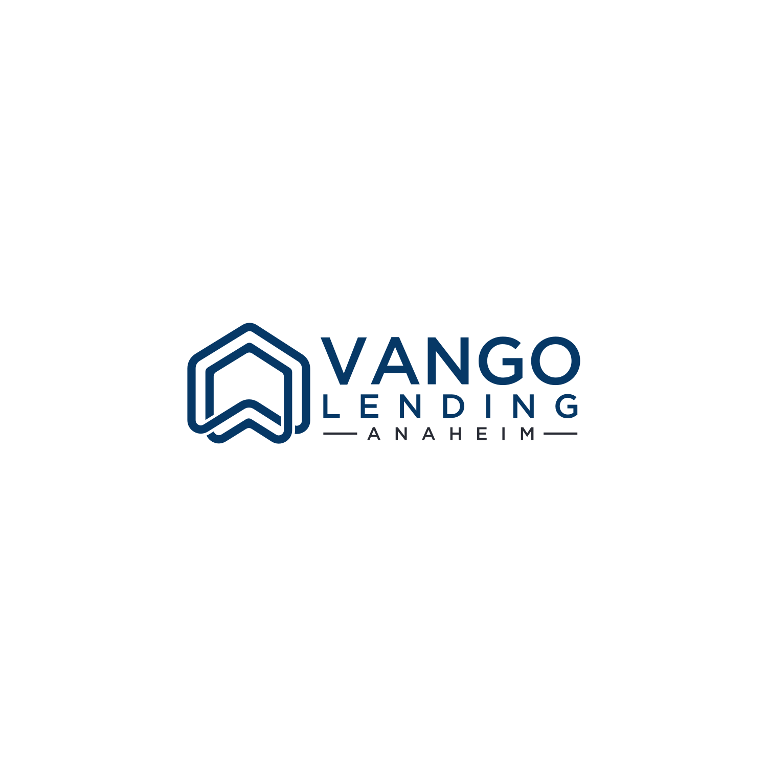 Professional and modern logo for a new mortgage company in the US.