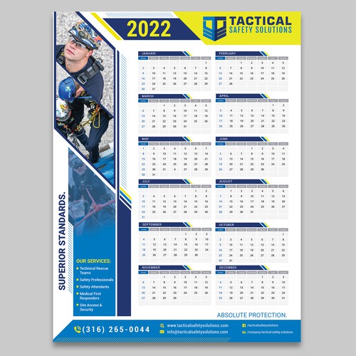 2022 Tactical Calendar