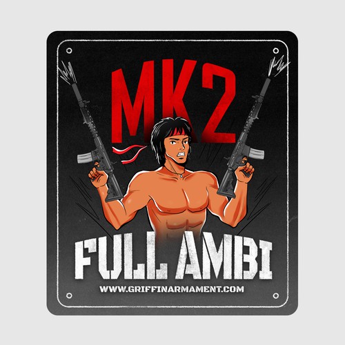 Rambo Sticker