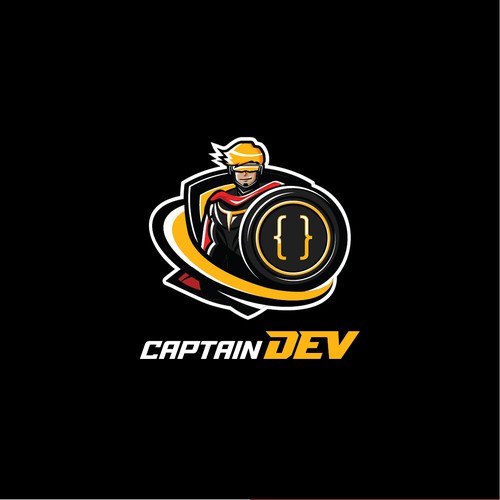 IT Company Character Design Logo
