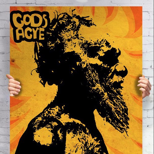 Gods Acre  POSTER- short film about native american man and climate change