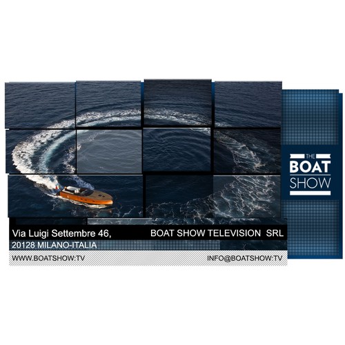 Powerpoint template per il programma TV The Boat Show