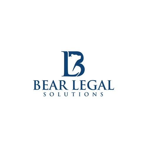 Logo for creative lawyer escaping big law and starting new firm which will focus on personal service