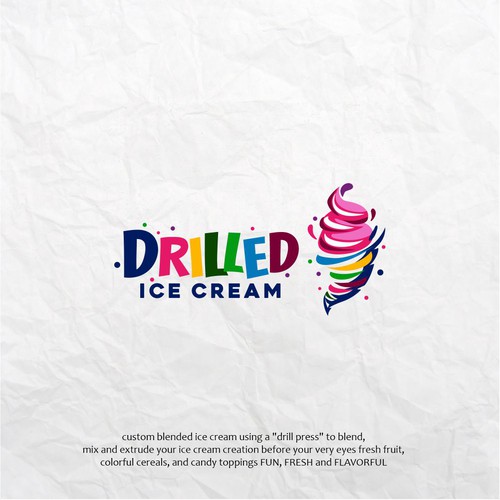 Fun Ice Cream Logo