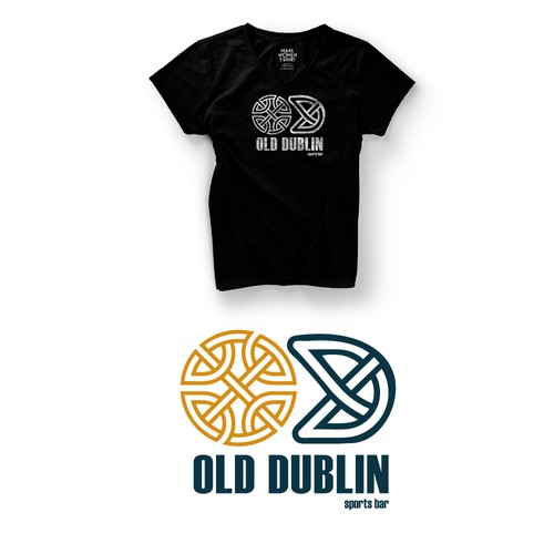 Logo concept for Irish pub