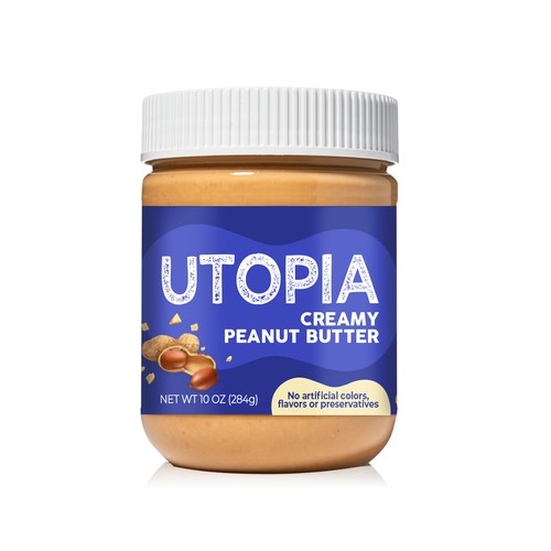 Packaging Design for Creamy Peanut Butter