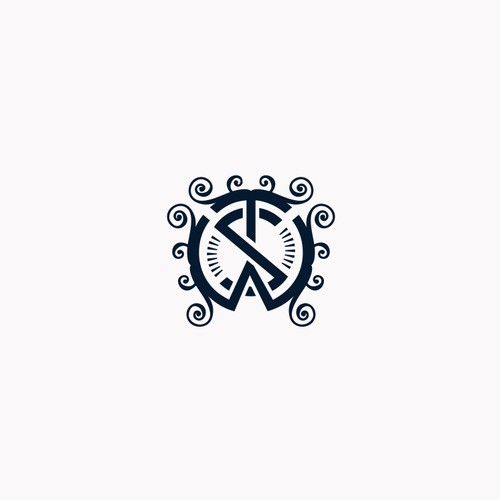 Design a classic, luxurious, timeless icon logo for TWS.