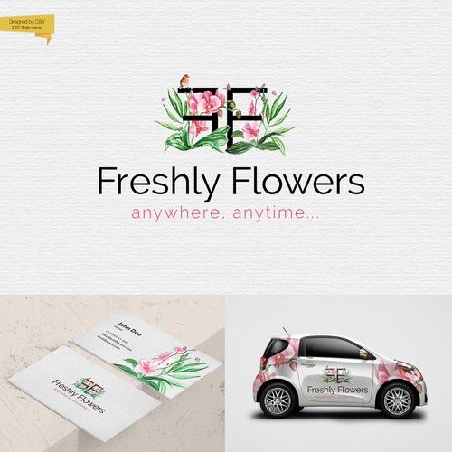 Logo for the international floristic company