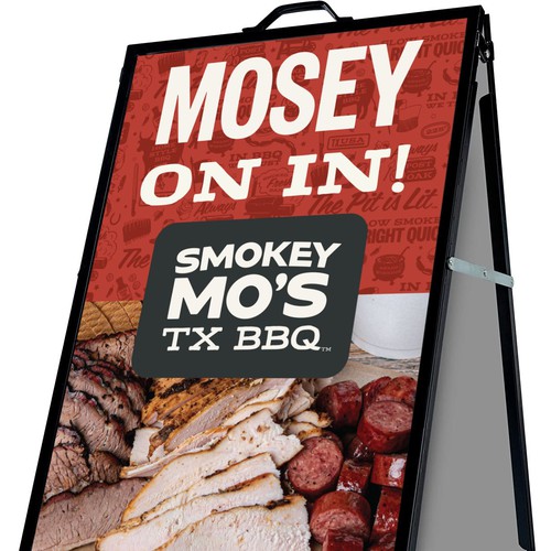 TX BBQ Sign Design and mock up