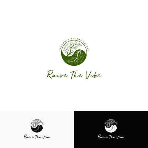 Winning logo concept for Raise the Vibe