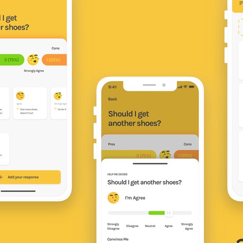 Pro & Cons App Design