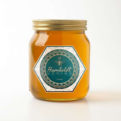 Honey label design