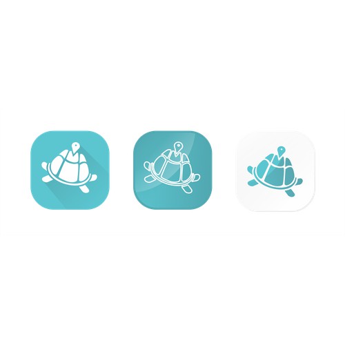 Turtle travel icon app