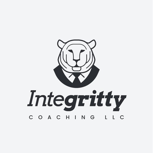 Logo for a brave and bold coaching studio