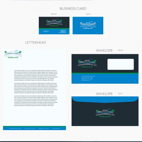 bold logo concept for VIAANSE BRUG