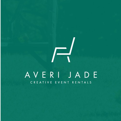 Simple mark for Averi Jade event rentals